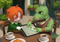 Pouvez-vous zoomer sur ~ ?のイラスト
