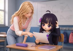 Je n'ai pas compris ~.のイラスト