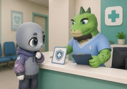 Une assurance est prévue en cas de ~.のイラスト