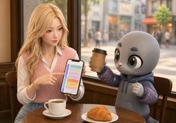 Êtes-vous disponible le ~ ?のイラスト