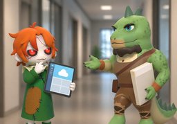 Comment ~ seront-ils distribués ?のイラスト