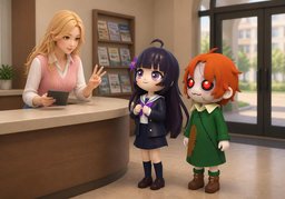 Combien de personnes pour ~ ?のイラスト