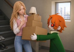 Je peux aider ~.のイラスト