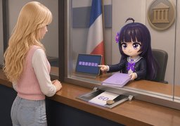 Quels sont les délais et les frais pour ~ ?のイラスト