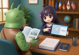 Quels sont vos ~ ?のイラスト
