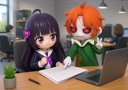Ça ne prendra que ~.のイラスト