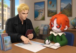 La date de retour est le ~.のイラスト