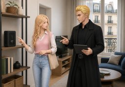 L'appartement est-il équipé de ~ ?のイラスト