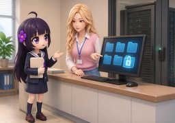 Comment sont gérés ~ ?のイラスト