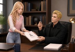 Je me permets de vous contacter.のイラスト