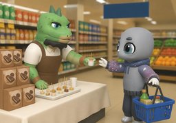 degustaciónのイラスト