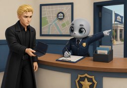 Quelle est la procédure en cas de perte de ~ ?のイラスト