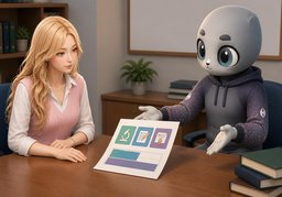Comment est évalué le cours ~ ?のイラスト