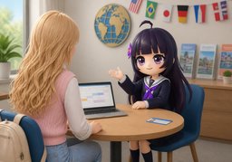 Avez-vous un conseiller ~ ?のイラスト