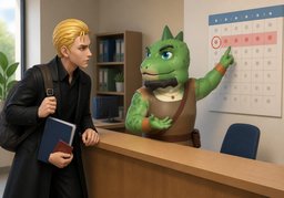 Quelle est la date de début des cours pour ~ ?のイラスト