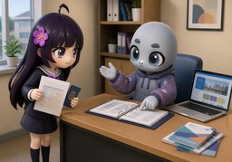 ~ sont-ils reconnus ?のイラスト