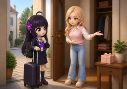 Que dois-je apporter à ~ ?のイラスト