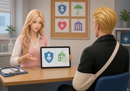 Comment est indemnisée ~ ?のイラスト