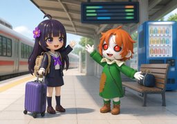 Schönen Urlaub!のイラスト
