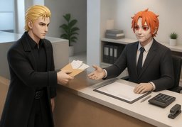 Könnten Sie mir ~ erstatten?のイラスト