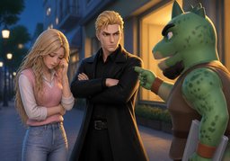 Ich akzeptiere ~ nicht.のイラスト