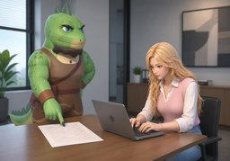 Korrigieren Sie ~ sofort!のイラスト