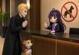 Wären Sie so freundlich, ~ zu erlauben?のイラスト