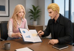 Ich erbitte ~.のイラスト