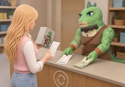 Wie viel erhalte ich bei ~?のイラスト