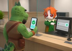 Werden ~ gutgeschrieben?のイラスト