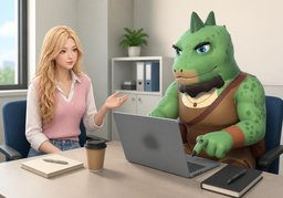 Sollen wir ~ per E-Mail besprechen?のイラスト