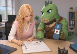Ist die Landesvorwahl ~?のイラスト
