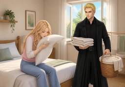 Es riecht nach ~.のイラスト
