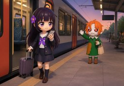 Ich melde mich, wenn ~.のイラスト