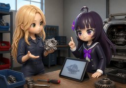 Darf ein Ersatzteil ~ verwendet werden?のイラスト
