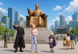 세종대왕のイラスト