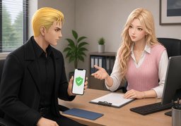 Sind ~ haftpflichtversichert?のイラスト