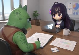 Bitte bestätigen Sie ~ schriftlich.のイラスト