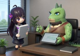 Könnten Sie ~ genehmigen?のイラスト