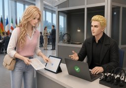 Könnten Sie ~ bereitstellen?のイラスト