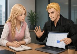Darf ich nachfassen?のイラスト