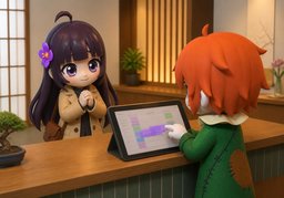 Ist eine Verschiebung um ~ möglich?のイラスト