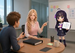 Wer ist ~ Ansprechpartner?のイラスト