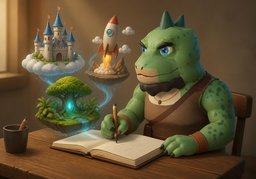 imaginationのイラスト