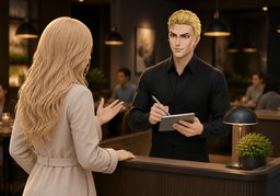 Kann man ~ vorbestellen?のイラスト