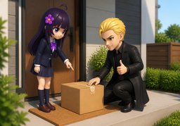 Ist ~ versiegelt?のイラスト