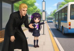 Ich verpasse ~.のイラスト