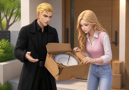 Ist ~ beschädigt?のイラスト