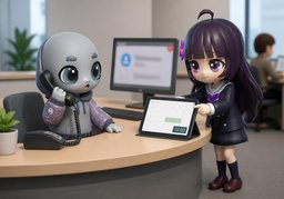 Soll ich Sie zurückrufen?のイラスト
