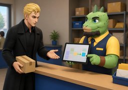 Könnten Sie die Abholung auf ~ vorziehen?のイラスト
